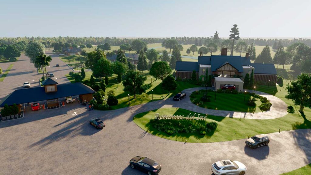 Acceso Remansos del Iné - Country Club & Golf - Barrio Privado en Margarita Belén